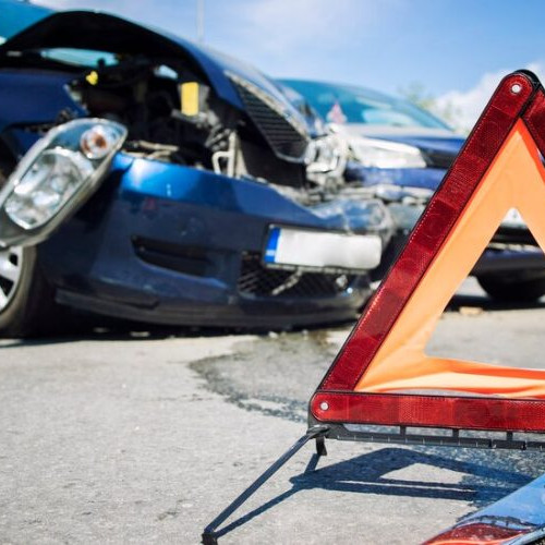 Accident rutier în Baia Mare, pe strada Mihai Eminescu