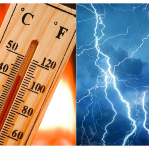 ANM a emis atenționări meteorologice de cod galben