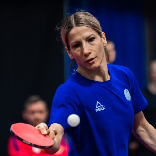 Jucătoarea română Camelia Ciripan, pe podium la competițiile de para tenis de masă