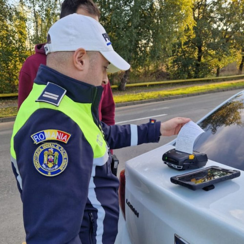 Primul proces-verbal de contravenție emis prin Sistemul de Abateri Mobile în Maramureș