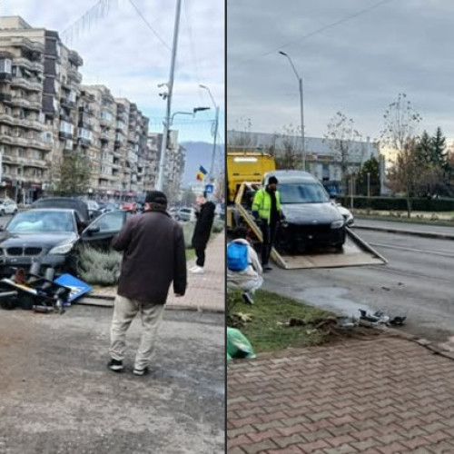 Accident grav în Baia Mare, în apropierea Hotelului Mara