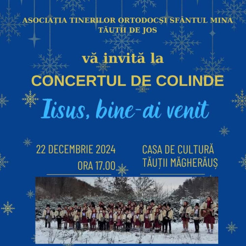 Concurs de Colinde la Casa de Cultura din Tautii Magherus