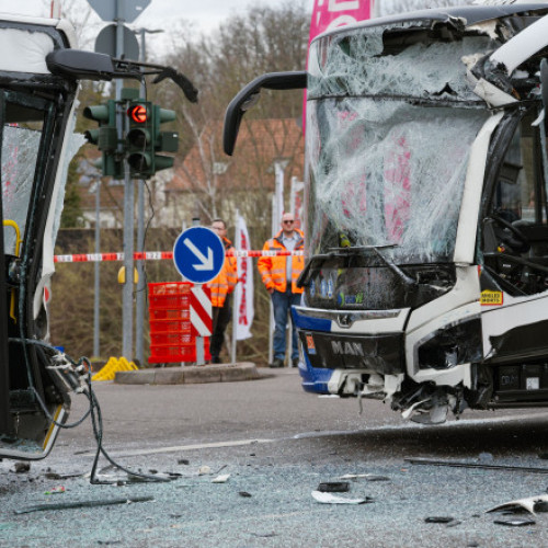 Accident grav în Saarbrücken: peste 30 de răniți