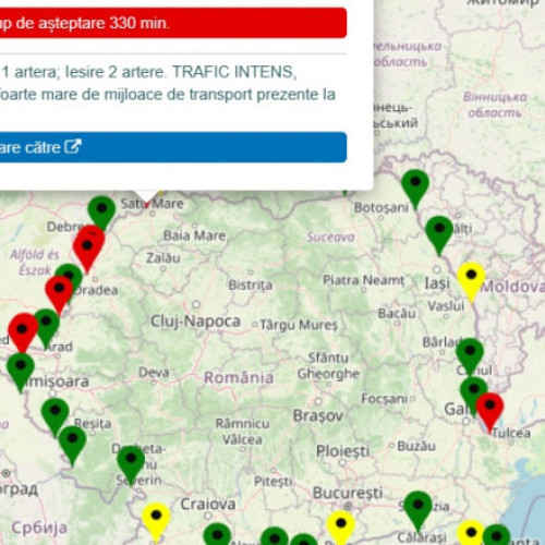 Protestele transportatorilor și fermierilor la frontiera, blocaj la Petea