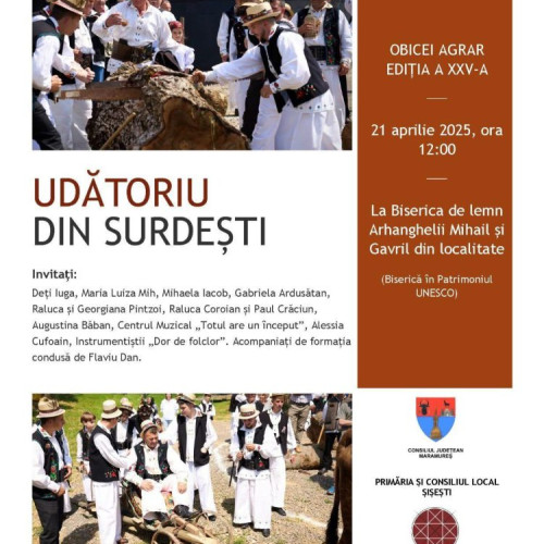 Traditia &quot;Udatoriu din Surdesti&quot; revine in Maramures