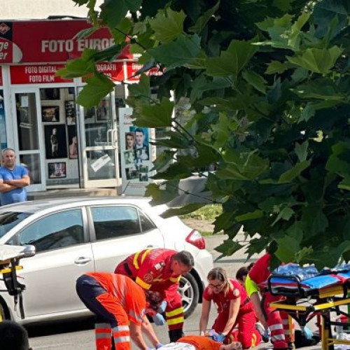 Accident rutier pe bulevardul Regele Mihai I din Baia Mare