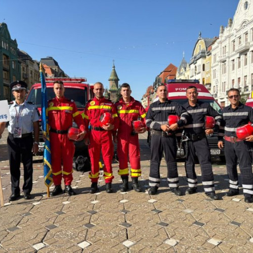 Echipa ISU Maramureș, la Competiția Națională de Descarcerare și de Acordare a Primului Ajutor Calificat de la Timișoara