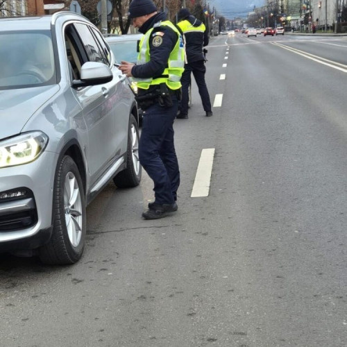Activitate de prevenție și control rutier în Sighetu Marmației