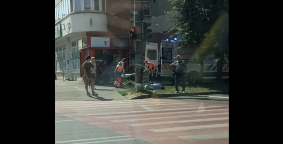 accident pe bulevardul trajan din baia mare