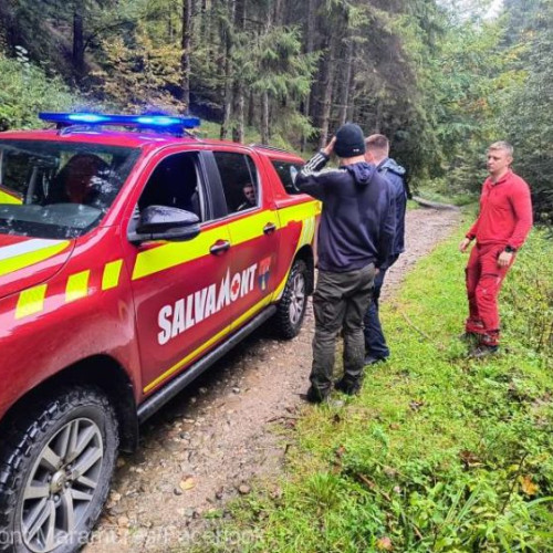 Sapte ucraineni salvați în Munții Maramureșului de către salvamontiști și polițiști de frontieră