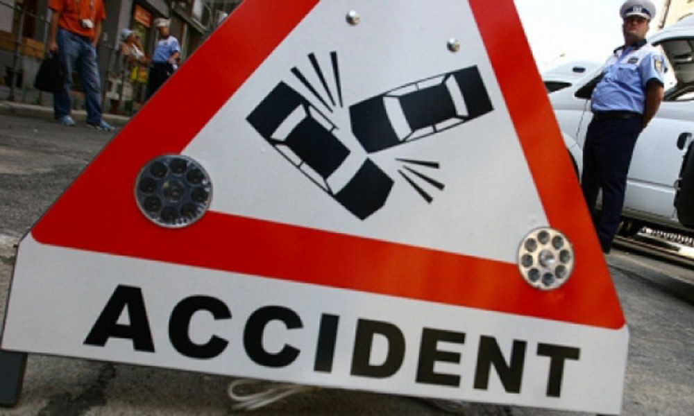 Accident pe DN1C lângă Glod; alcoolemie la șoferul din Zalha