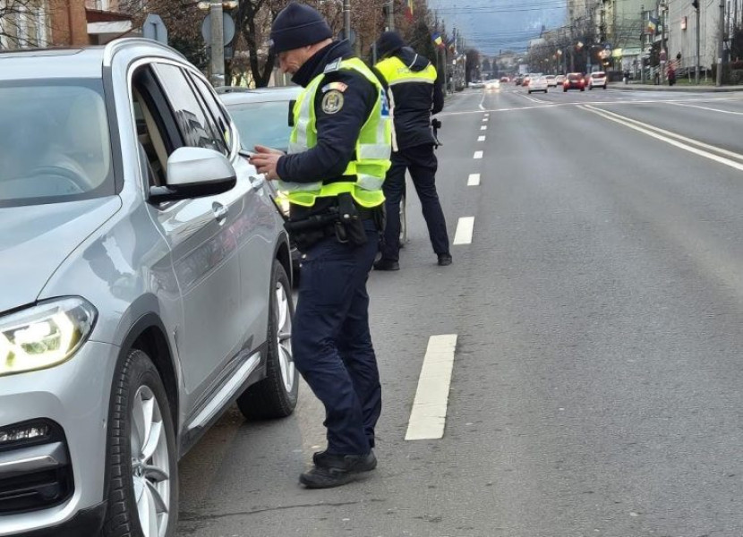 Acțiune polițienească de amploare în comuna Petrova și în zona Ulmeni-Fărcașa