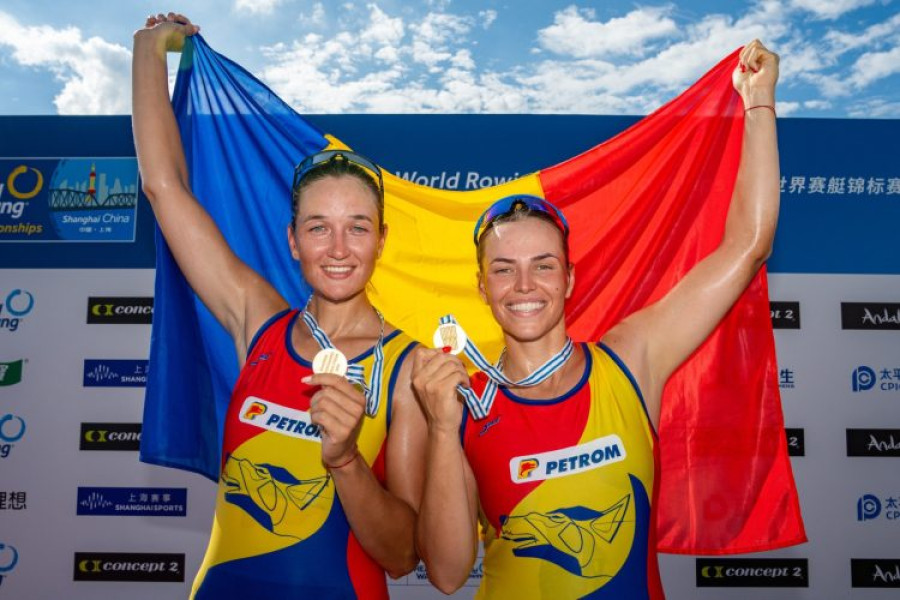 România cucerește aur și argint la Campionatele Mondiale de canotaj