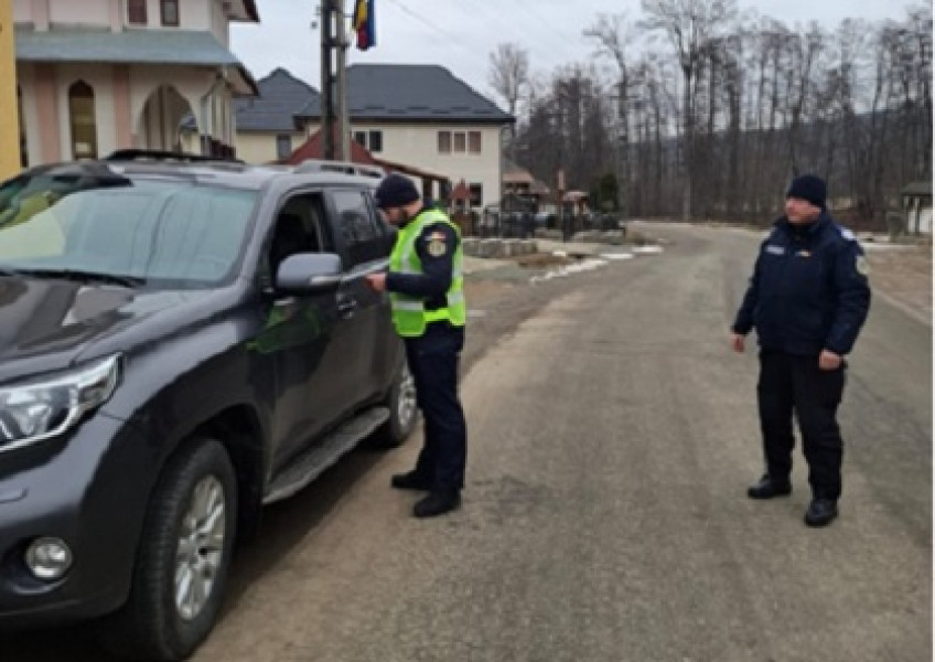 Un tânăr din Republica Moldova prins conducând cu 105 km/h pe D.N. 1C fără permis