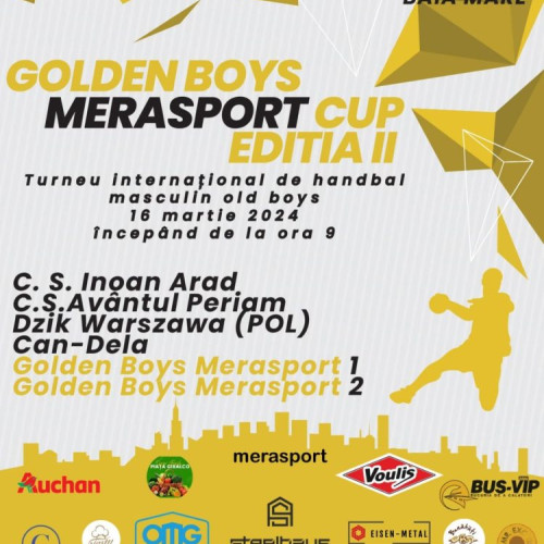 Cupa Golden Boys Merasport 2024 ajunge la a doua ediție la Baia Mare