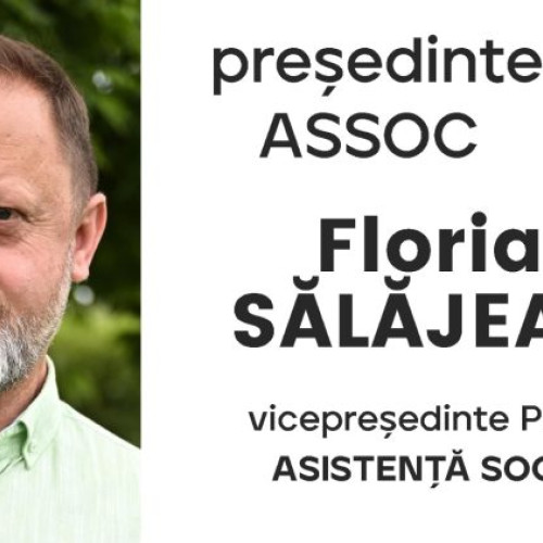 Florian Sălăjeanu - președinte ASSOC, ales vicepreședinte PSD Maramureș, implică în politică pentru dezvoltare sustenabilă și incluziune socială