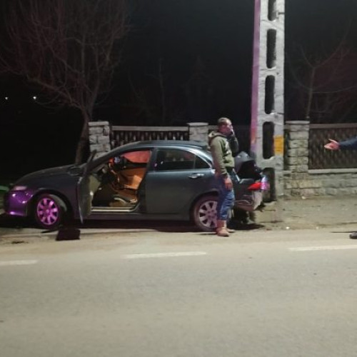 Accident rutier în Târgu Lăpuș, seara trecută