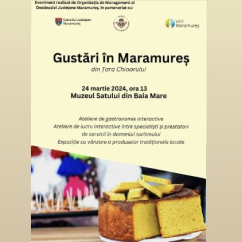 Descoperiți noua experiență culinară și culturală a Maramureșului în cadrul evenimentului "Gustări în Maramureș".