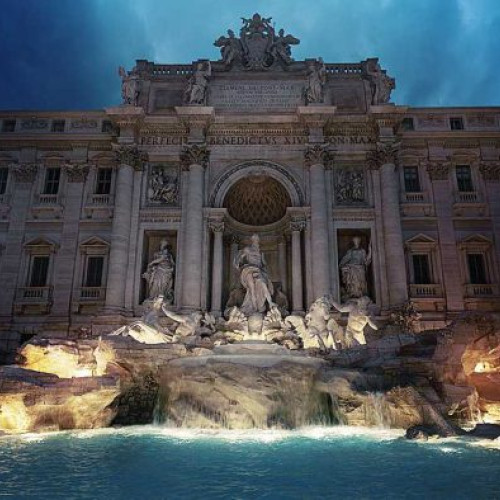 Peste un milion de euro aruncați în Fontana di Trevi de turiști, bani donați pentru cauza organizației Caritas din Roma