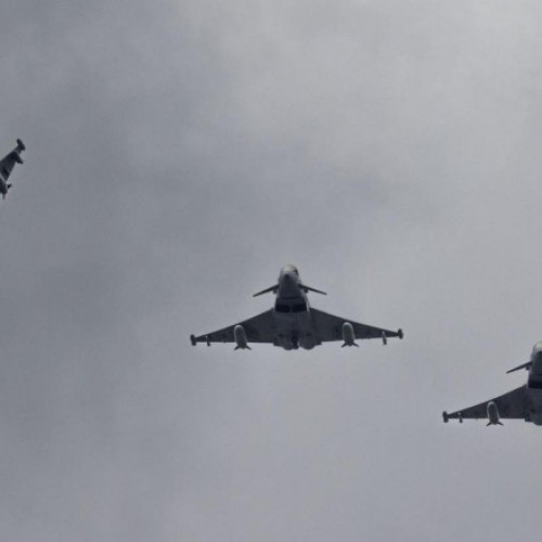 Avioanele Typhoon ale Marii Britanii cu baza în România au participat în doborârea dronelor iraniene
