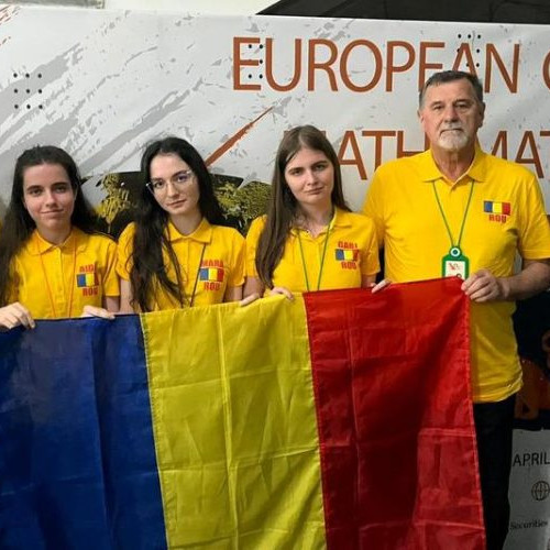 Aur și argint pentru România la Olimpiada Europeană de Matematică pentru Fete 2024