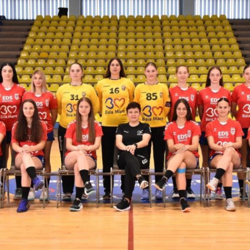 Handbal feminin: CS Minaur Baia Mare, locul 4 la Campionatul Național de tineret